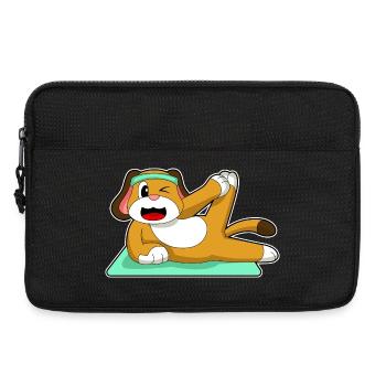 Yoga canin Gymnastique - Sacoche pour ordinateur portable 13 pouces - noir - Devant