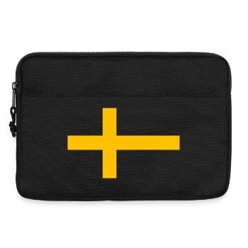 Croix de Suède - Sacoche pour ordinateur portable 13 pouces - noir - Devant