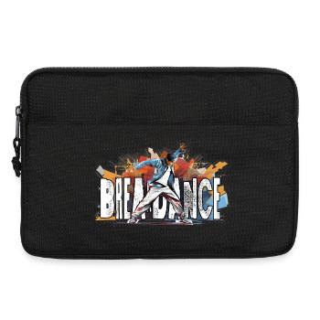 Breakdance Breakdancer Bboy - Laptop bag 13" - black - Front