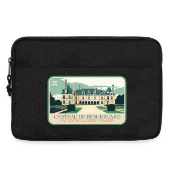 Château de Beauregard dans la Vallée de la Loire - Sacoche pour ordinateur portable 13 pouces - noir - Devant