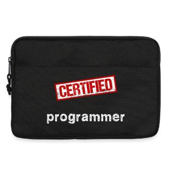Programmeur - Sacoche pour ordinateur portable 13 pouces - noir - Devant
