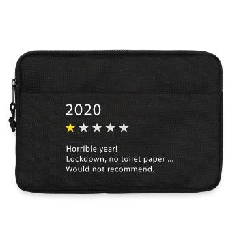 2020 - Laptoptasche 13" - Schwarz - Vorne
