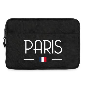 Paris - Sacoche pour ordinateur portable 13 pouces - noir - Devant