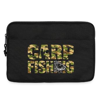 Carp Fishing Karpfenangeln Camouflage Style - Laptoptasche 13" - Schwarz - Vorne