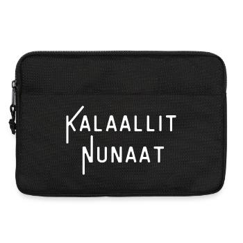 Kalaallit Nunaat Glyphs - Laptop bag 13" - black - Front