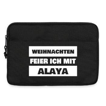 Saying Alaya - Laptop bag 13" - black - Front