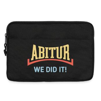 Abitur – We Did It! (Abschlussklasse Konkav / 3C) - Laptoptasche 13" - Schwarz - Vorne
