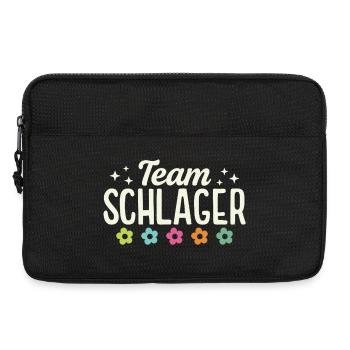 Team Schlager Party Schlagermusik Tanzparty Musik - Laptoptasche 13" - Schwarz - Vorne