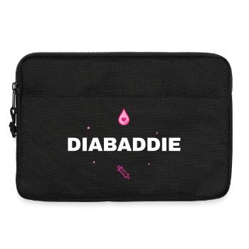 Diabaddie logo - Laptop bag 13" - black - Front