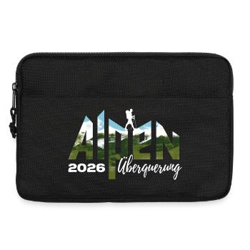 Traversée des Alpes 2026 - Randonnée - Sacoche pour ordinateur portable 13 pouces - noir - Devant