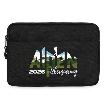 Traversée des Alpes 2026 - Randonnée - Sacoche pour ordinateur portable 13 pouces - noir - Devant