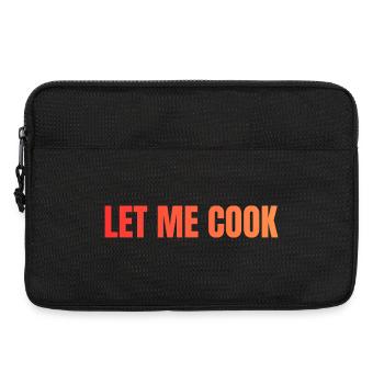 Let Me Cook Large Print Statement - Laptop bag 13" - black - Front
