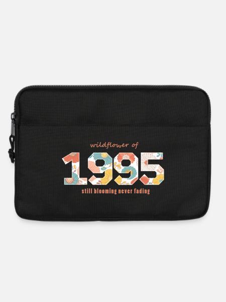 Floral 1995 - 30th anniversary - Laptop bag 13" - black