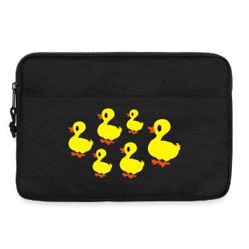 ducks - Laptop bag 13" - black - Front