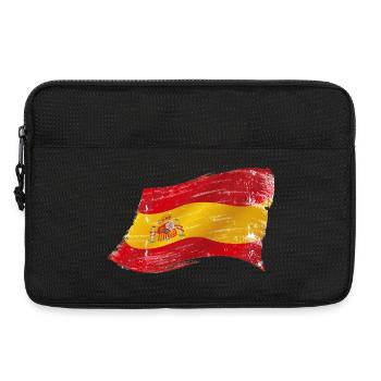 Bandera España ✅ Spanische Flagge ✔ - Laptoptasche 13" - Schwarz - Vorne