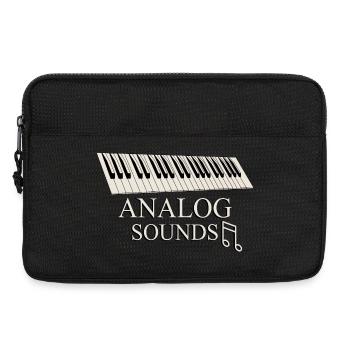 Pianiste - Sacoche pour ordinateur portable 13 pouces - noir - Devant