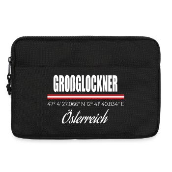 Großglockner - Laptoptasche 13" - Schwarz - Vorne