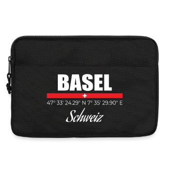 Bâle - Sacoche pour ordinateur portable 13 pouces - noir - Devant