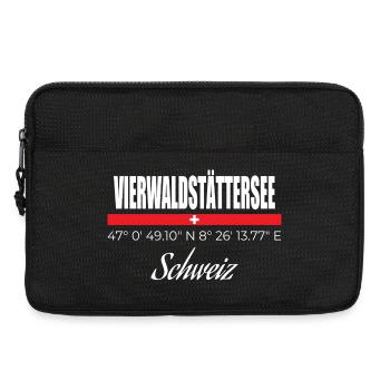 Lake lucerne - Laptop bag 13" - black - Front