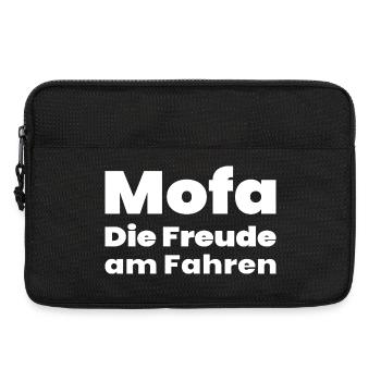 Mofa - Laptoptasche 13" - Schwarz - Vorne