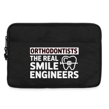 Zahnsachverständiger Ingenieur für strukturelle Ausrichtung Getriebe - Laptoptasche 13" - Schwarz - Vorne