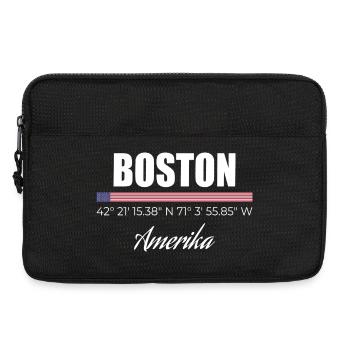 Boston - Laptop bag 13" - black - Front