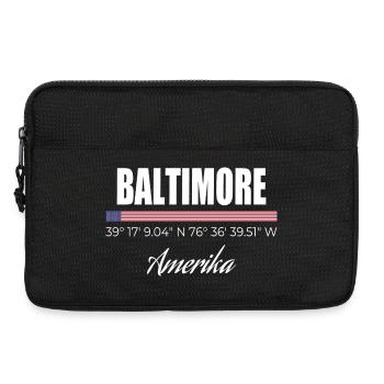 Baltimore - Sacoche pour ordinateur portable 13 pouces - noir - Devant