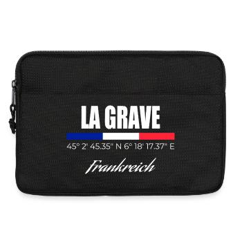 La Grave - Laptop bag 13" - black - Front