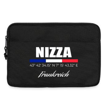 Nizza - Laptoptasche 13" - Schwarz - Vorne