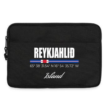 Reykjahlið - Sacoche pour ordinateur portable 13 pouces - noir - Devant