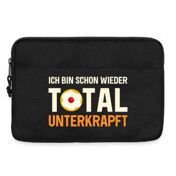 Total Unterkraft Fasching Kölsch Outfit Women - Laptop bag 13" - black - Front