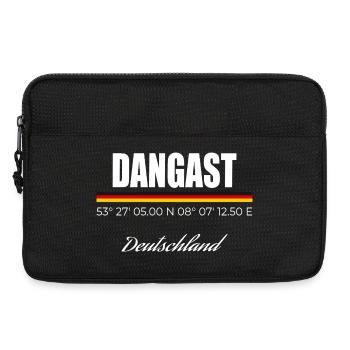 Dangast - Laptoptasche 13" - Schwarz - Vorne