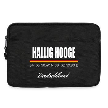 Hallig Hooge - Laptoptasche 13" - Schwarz - Vorne