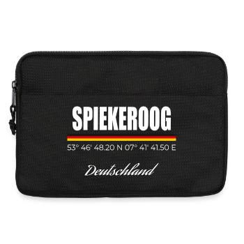 Spiekeroog - Laptoptasche 13" - Schwarz - Vorne