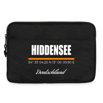 Hiddensee - Laptoptasche 13" - Schwarz - Vorne