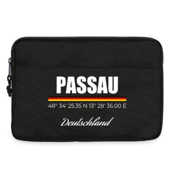 Passau - Laptoptasche 13" - Schwarz - Vorne