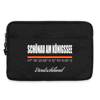 Schönau am Königssee - Laptoptasche 13" - Schwarz - Vorne