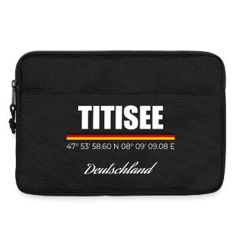 Titisee - Laptoptasche 13" - Schwarz - Vorne