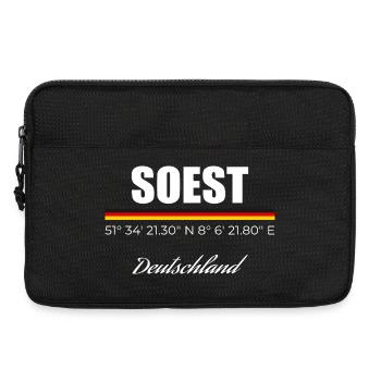 Soest - Laptoptasche 13" - Schwarz - Vorne