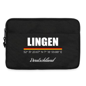 Lingen - Laptoptasche 13" - Schwarz - Vorne