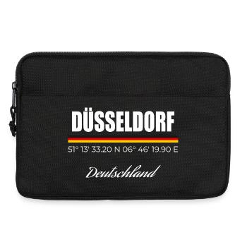 Düsseldorf - Laptoptasche 13" - Schwarz - Vorne