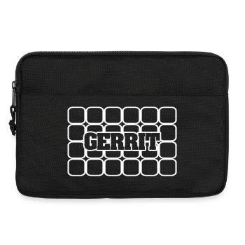 Gerrit - Laptoptasche 13" - Schwarz - Vorne