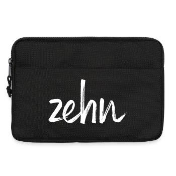 dix 10 numéro de cadeau d'anniversaire - Sacoche pour ordinateur portable 13 pouces - noir - Devant