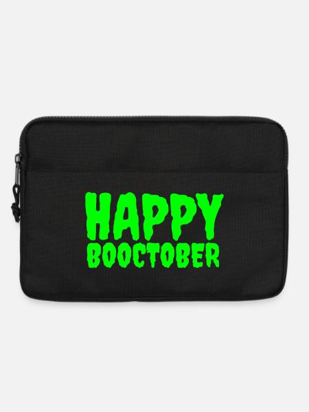 Kürbis Halloween Wahnsinn - Laptoptasche 13" - Schwarz