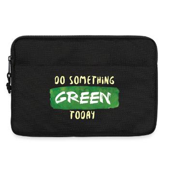 Do Something Green Today white - Laptop bag 13" - black - Front