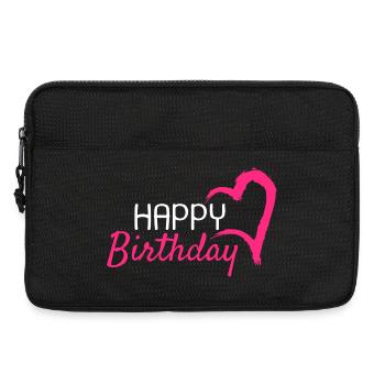Joyeux anniversaire - Sacoche pour ordinateur portable 13 pouces - noir - Devant