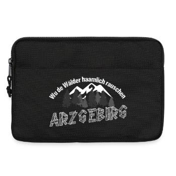 Erzgebirge Meine Heimat Design - Laptoptasche 13" - Schwarz - Vorne
