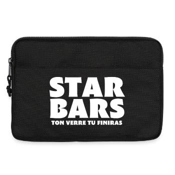 Bar, Barkeeper, Barbesitzer - Laptoptasche 13" - Schwarz - Vorne