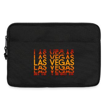 Disposition néon de Las Vegas - Sacoche pour ordinateur portable 13 pouces - noir - Devant
