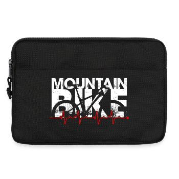 Mountain Bike Beat - Laptop bag 13" - black - Front